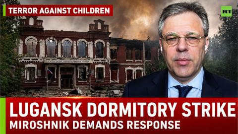 Russian ambassador condemns Ukraine dormitory strike, demands international response