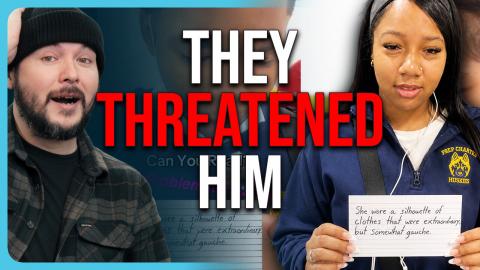 THEY THREATENED HIM