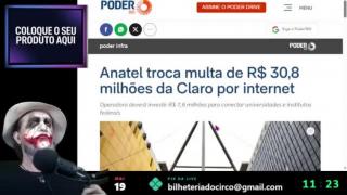 ANATEL TROCA MULTA DA CLARO POR INVESTIMENTO EM INTERNET. OI?
