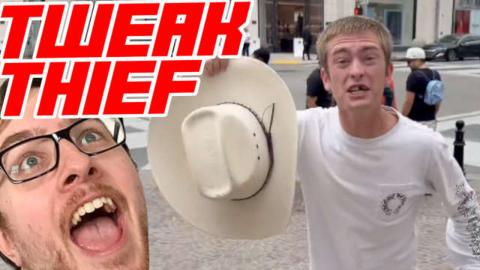 Guy Who Stole Chud's Hat Takes it To The Hood To Make Money