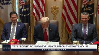 President Trump Participates in a Cabinet Meeting, May 27, 2026