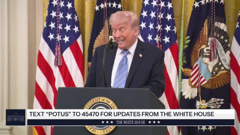President Trump Participates in a Small Business Summit