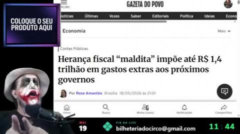 GOVERNO LULA ARMOU UMA BOMBA FISCAL PARA O FUTURO