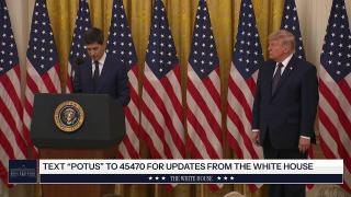 President Trump Participates in a Swearing-In Ceremony for the Chairman of the Federal Reserve