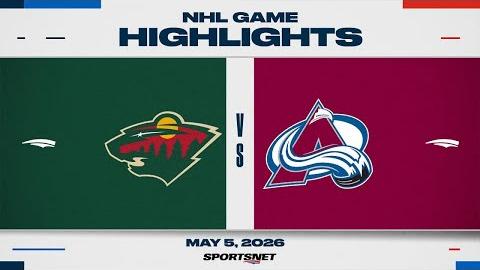 Wild vs. Avalanche | NHL Playoff Highlights | Game 2 | May 5, 2026