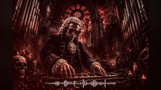 Bach {Doom Metal} instrumental, AI