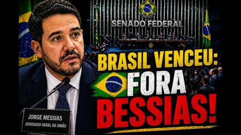 O Brasil venceu: Bessias foi barrado pelo Senado! (Max Cardoso - 29 de abr. de 2026 )