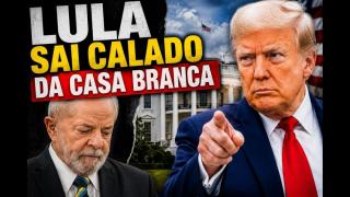 Constrangedor: Lula cancela coletiva de imprensa depois da reunião com Donald Trump