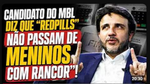 OS REDPILL NÃO PASSAM DE MENINOS FEIOS QUE TÊM RANCOR DE MULHER!