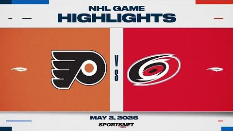 Flyers vs. Hurricanes | NHL Playoff Highlights | Game 1 | May 2, 2026