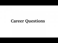 Career Questions