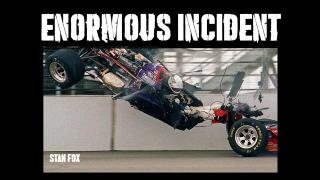 1995 C.A.R.T. Indianapolis 500 ENORMOUS Stan Fox accident with stills.
