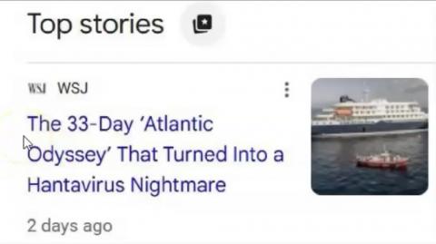 The Hanta Cruise Ship 1998 X-Files Predictive Programming