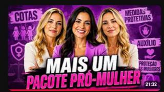 CRIAÇÃO DE MAIS COTAS PARA MULHERES!