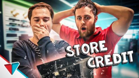 Righteous customer wants a store credit