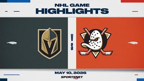 Golden Knights vs. Ducks | NHL Playoff Highlights | Game 4 | May 10, 2026
