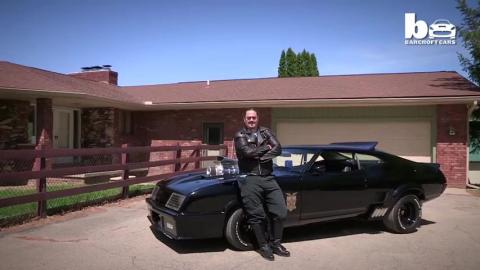 A Mad Max Film Fan Has The Interceptor Car Recreated - Restored  ( awesome - big engine with a working super charger )