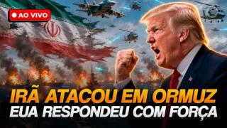 Ormuz pega fogo! Irã ataca, EUA reage e trégua vira incógnita | Crise EUA x Irã (PH Vox)