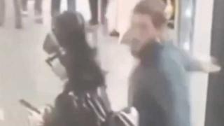 North African man in Barcelona Beats Spanish Women For Fun