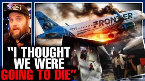 Jumbo Jet RUNS OVER Crazed Man But Something Is Off