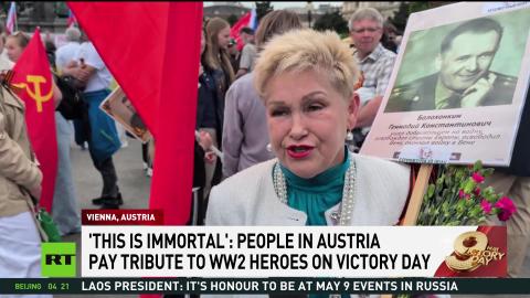 Katyusha song rings out in Vienna in Victory Day concert