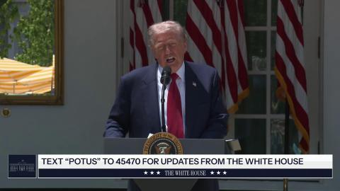 President Trump Delivers Remarks, May 8, 2026