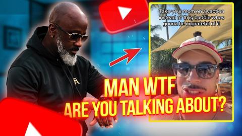 Maggot Son Husbands Tells Men To Take Their Mothers On Vacation Instead Of Baddies