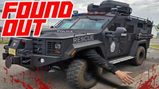 Cops Intentionally Run Over Barricaded Shooter with a BearCat
