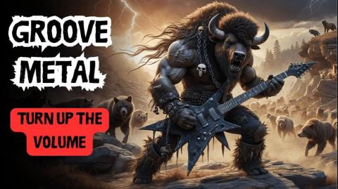 BE THE BULL SHE NEEDS HAHA. AI Brutal Groove Metal Riffs That Will Break Your Head Hard Core Heavy Metal Power Fury