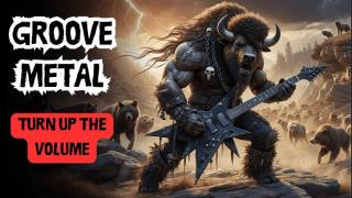 BE THE BULL SHE NEEDS HAHA. AI Brutal Groove Metal Riffs That Will Break Your Head Hard Core Heavy Metal Power Fury