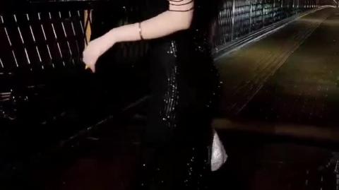 Sophisticated glitter embroidered gown perfect for parties, weddings and formal events