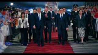 President Trump Arrives in China for a State Visit