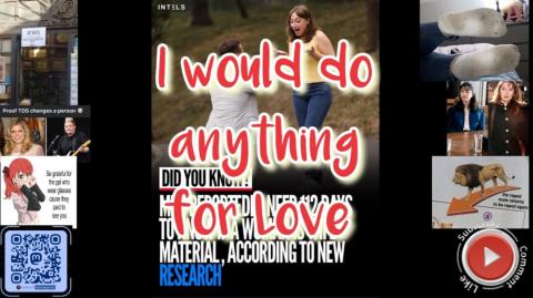 I would do anything for love