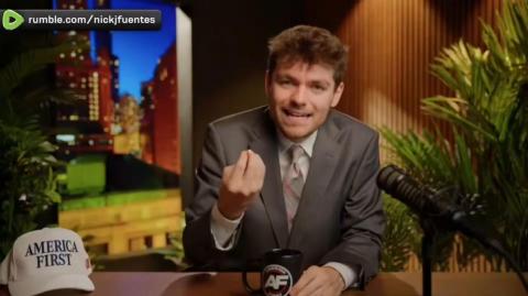 Nick Fuentes: "The US and Israel have been attacking Iran for years now. Iran can't give up its..."