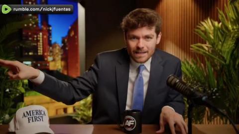 Nick Fuentes: "The GOP is an Israel controlled syndicate."