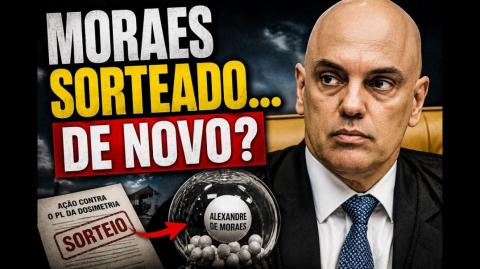 Moraes é sorteado como relator em ação contra PL da dosimetria. Lula tem plano B para eleição