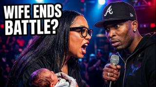Battle Rapper Gets Destroyed By His Wife On Podcast (Hitman Holla)