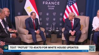 President Trump Participates in a Bilateral Meeting with the President of the Arab Republic of Egypt