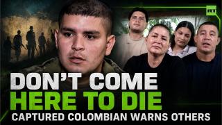 Colombian mercenary was promised money and a better future