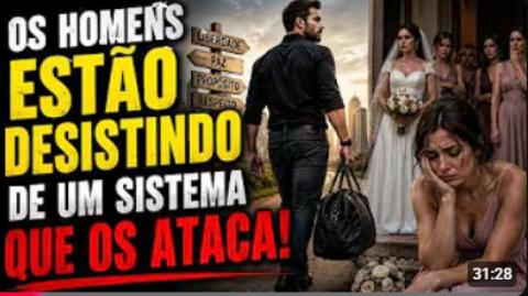 A GRANDE DESISTÊNCIA: OS HOMENS ESTÃO ABANDONANDO UMA SOCIEDADE QUE OS ATACA E OS DESPREZA!