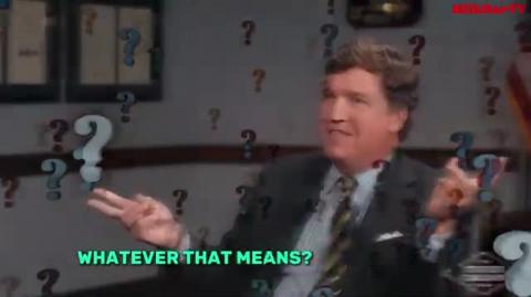 Tucker Carlson NOT KNOWING WHAT THINGS MEAN for 90 seconds! "Jew, whatever that means?"