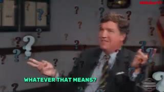 Tucker Carlson NOT KNOWING WHAT THINGS MEAN for 90 seconds! "Jew, whatever that means?"