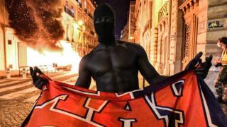 North Africans Burn Down Paris Over Soccer Game
