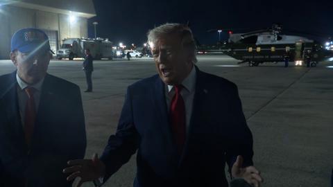 President Trump Gaggles with Press Upon Departure from Queens, NY, Jun. 9, 2026