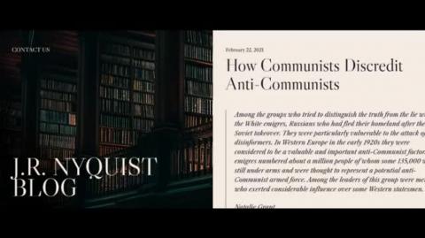 How Communists Discredit Anti-Communists – February 22, 2021 – Jeffrey Nyquist