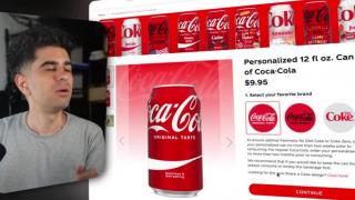 Coca-Cola Blocks _Straight_ on Custom Cans But Allows Other Identities - I Tested It
