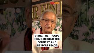 Bring the troops home, rebuild the country, and restore Peace. #GeraldCelente #TrendsJournal