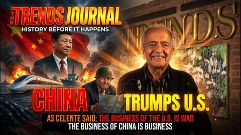 China Trumps U.S.: The business of America is war, and the business of China is business