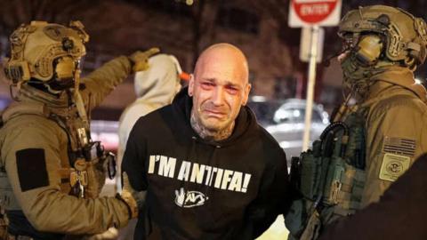 Antifa Freak Out That They are Being Arrested