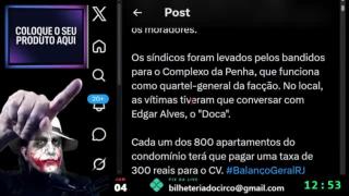 COMANDO VERMELHO TOMA CONDOMÍNIOS NA PAVUNA E COBRA TAXA DOS MORADORES